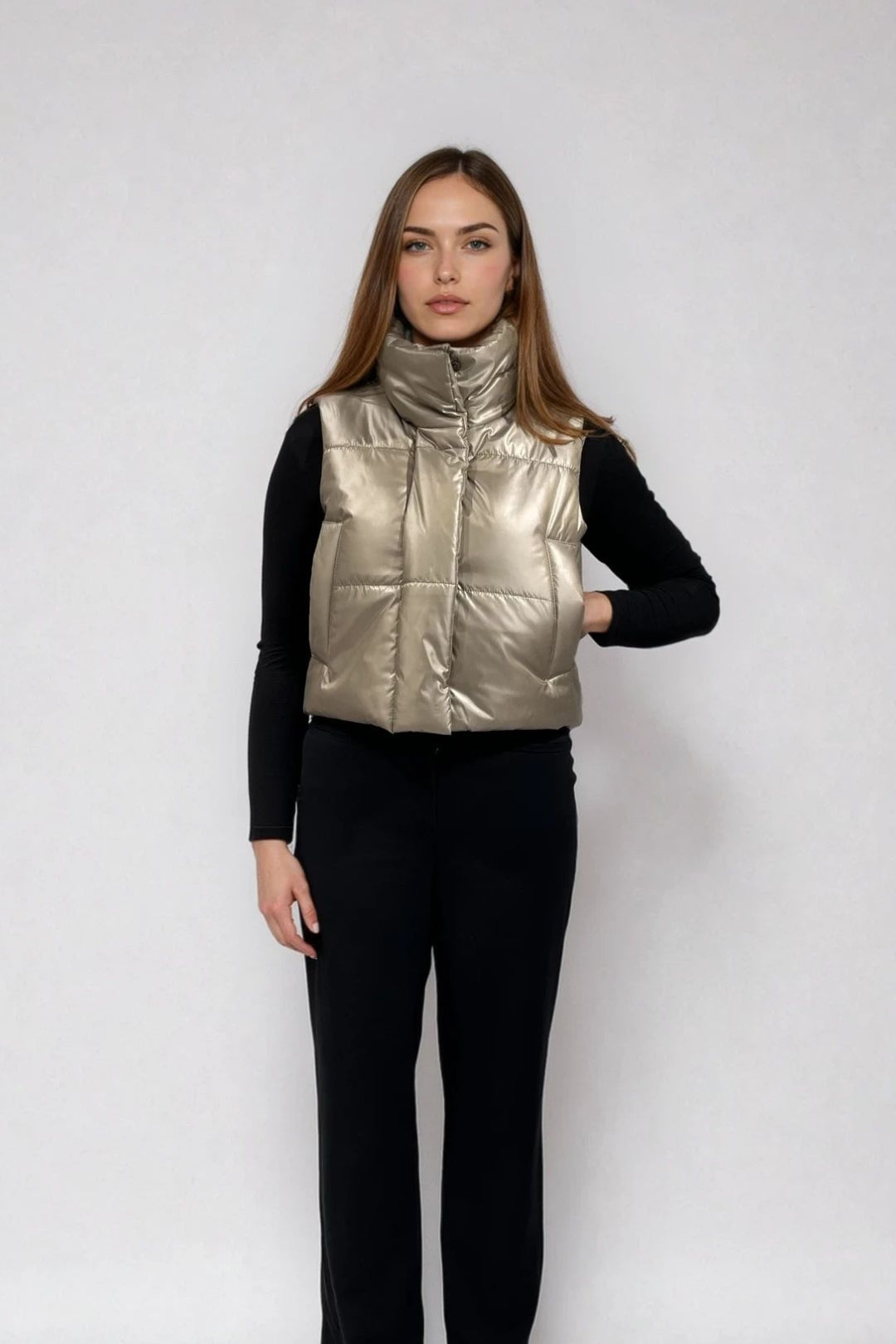 CROPPED PUFFER VEST – Gemmifinland