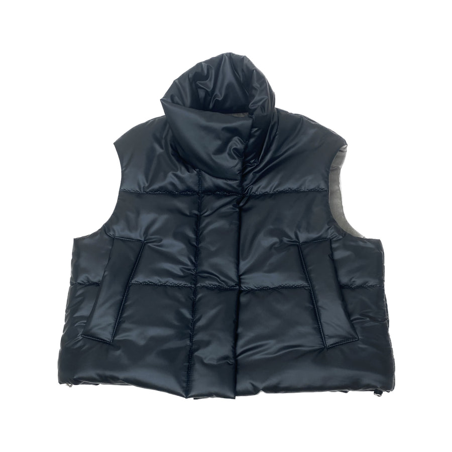 PUFFER VEST, CROPPED