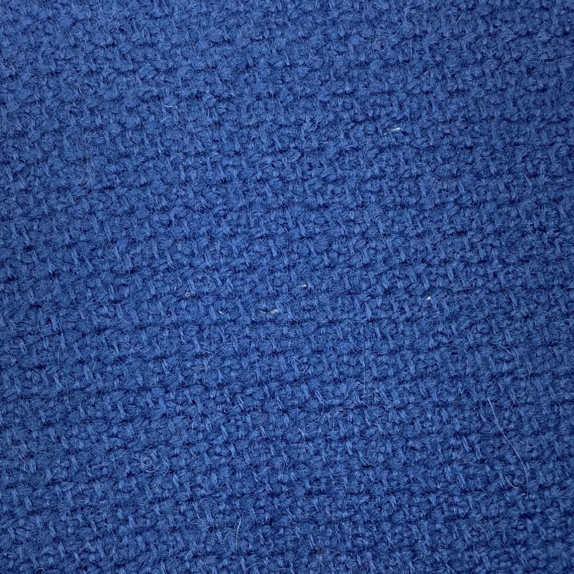 indigo blue ecofabric, tweed fabric, made in Finland 