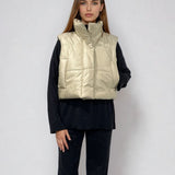 CROPPED PUFFER VEST