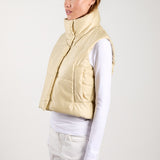 CROPPED PUFFER VEST