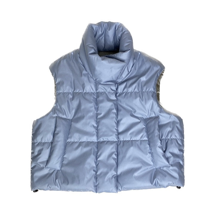 PUFFER VEST, CROPPED