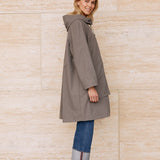 WATERREPELLENT A-LINED PARKA COAT