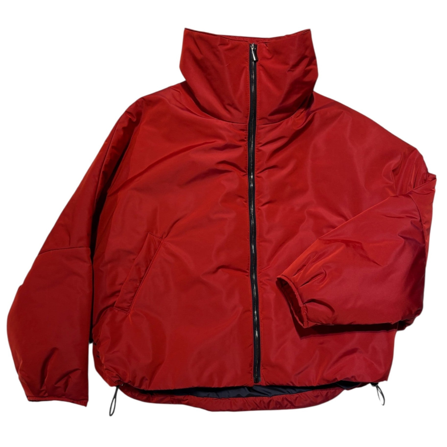 Funnel neck jacket with warm padding 