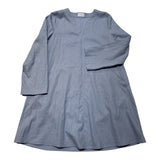 LINEN A-LINED TUNIC DRESS