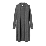 MERINO WOOL LONG CARDIGAN
