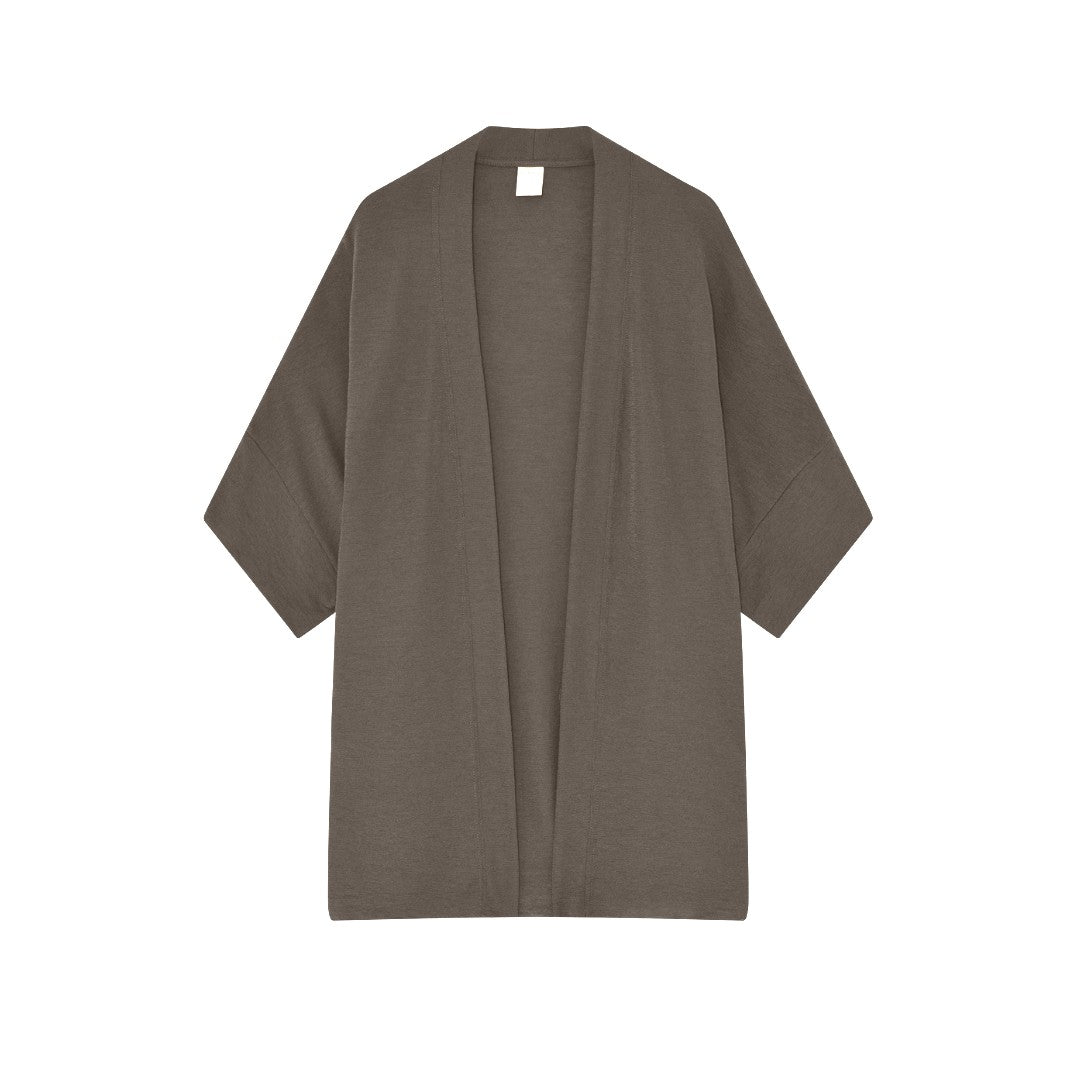 MERINO WOOL CARDIGAN, EXTRA WIDE