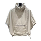 CHIMNEY-COLLAR WINDBREAKER PULLOVER