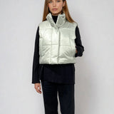 CROPPED PUFFER VEST
