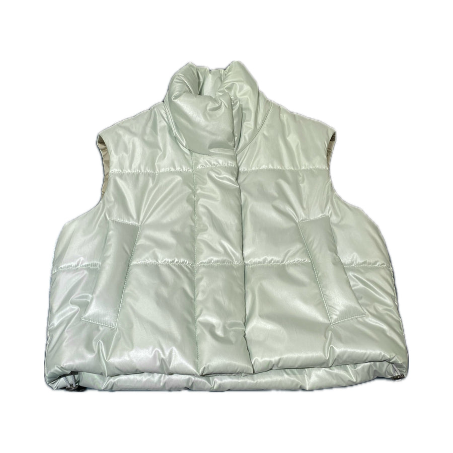 CROPPED PUFFER VEST