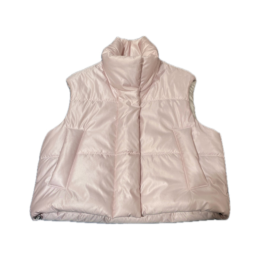 CROPPED PUFFER VEST