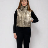 CROPPED PUFFER VEST