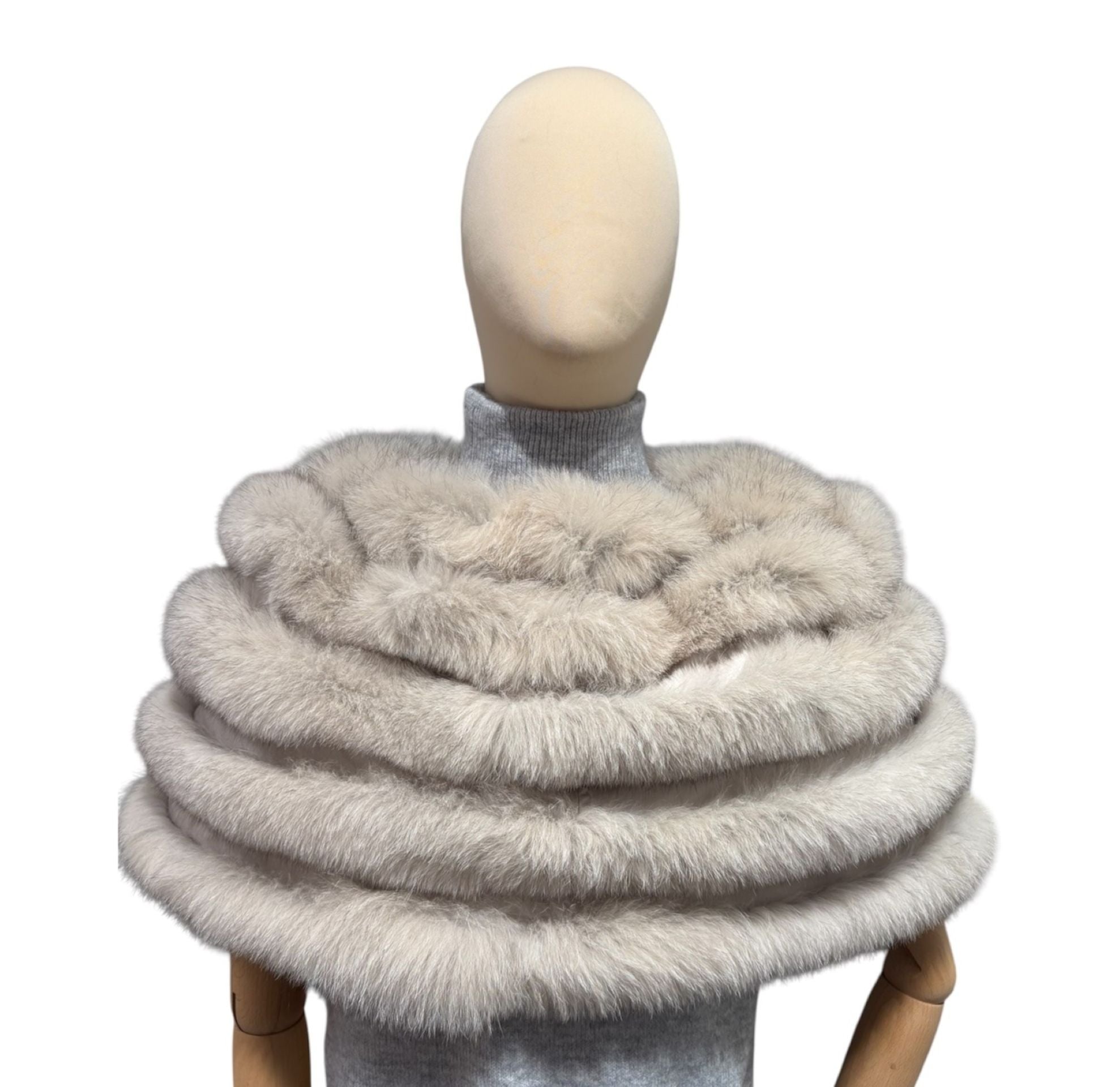 FOX FUR CAPE