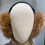 FOX FUR EARMUFFS