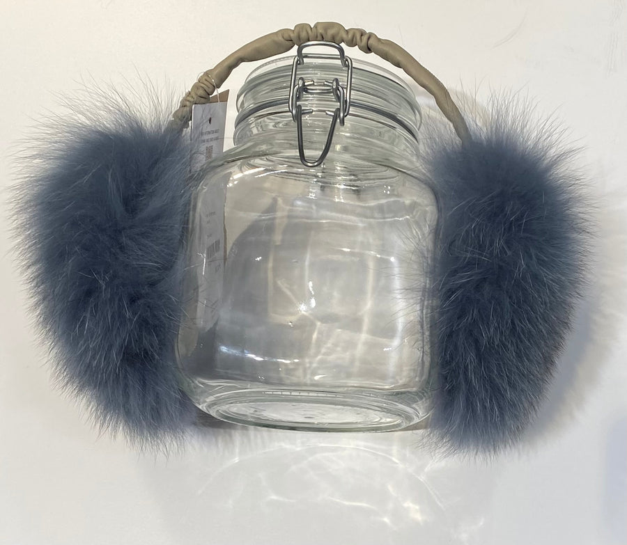 FOX FUR EARMUFFS