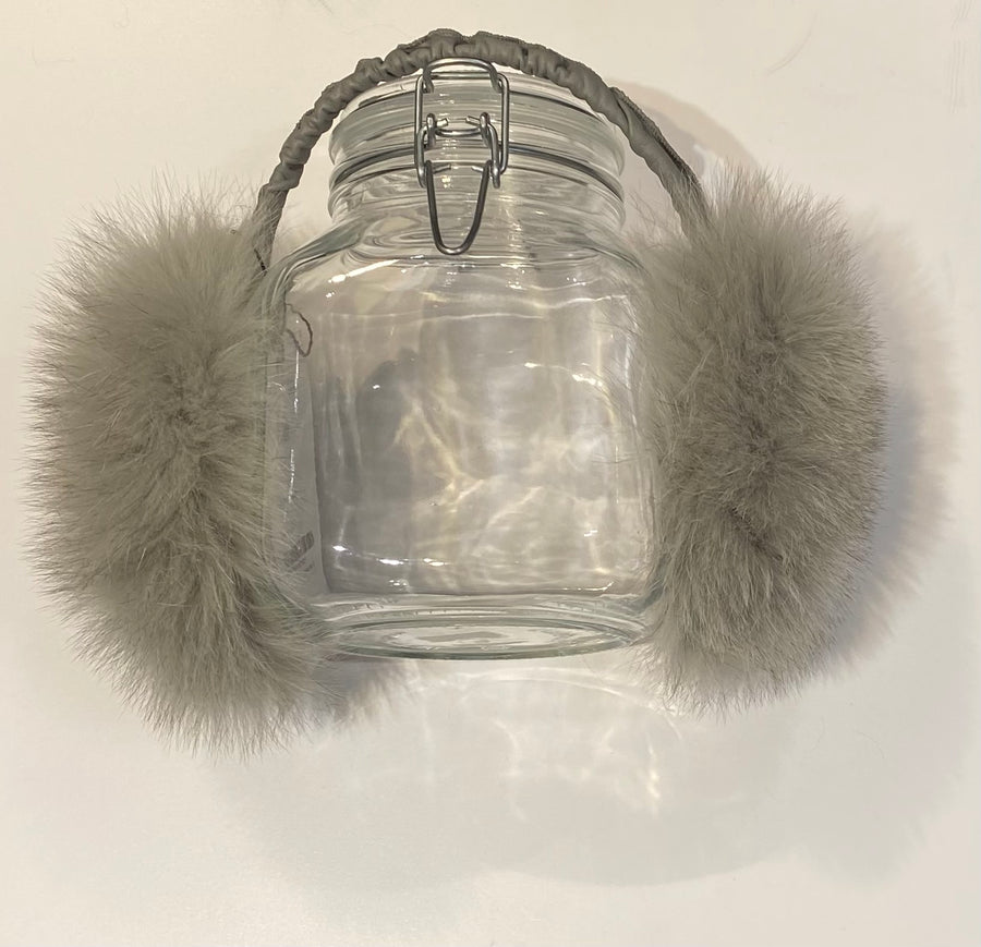 FOX FUR EARMUFFS