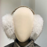 FOX FUR EARMUFFS