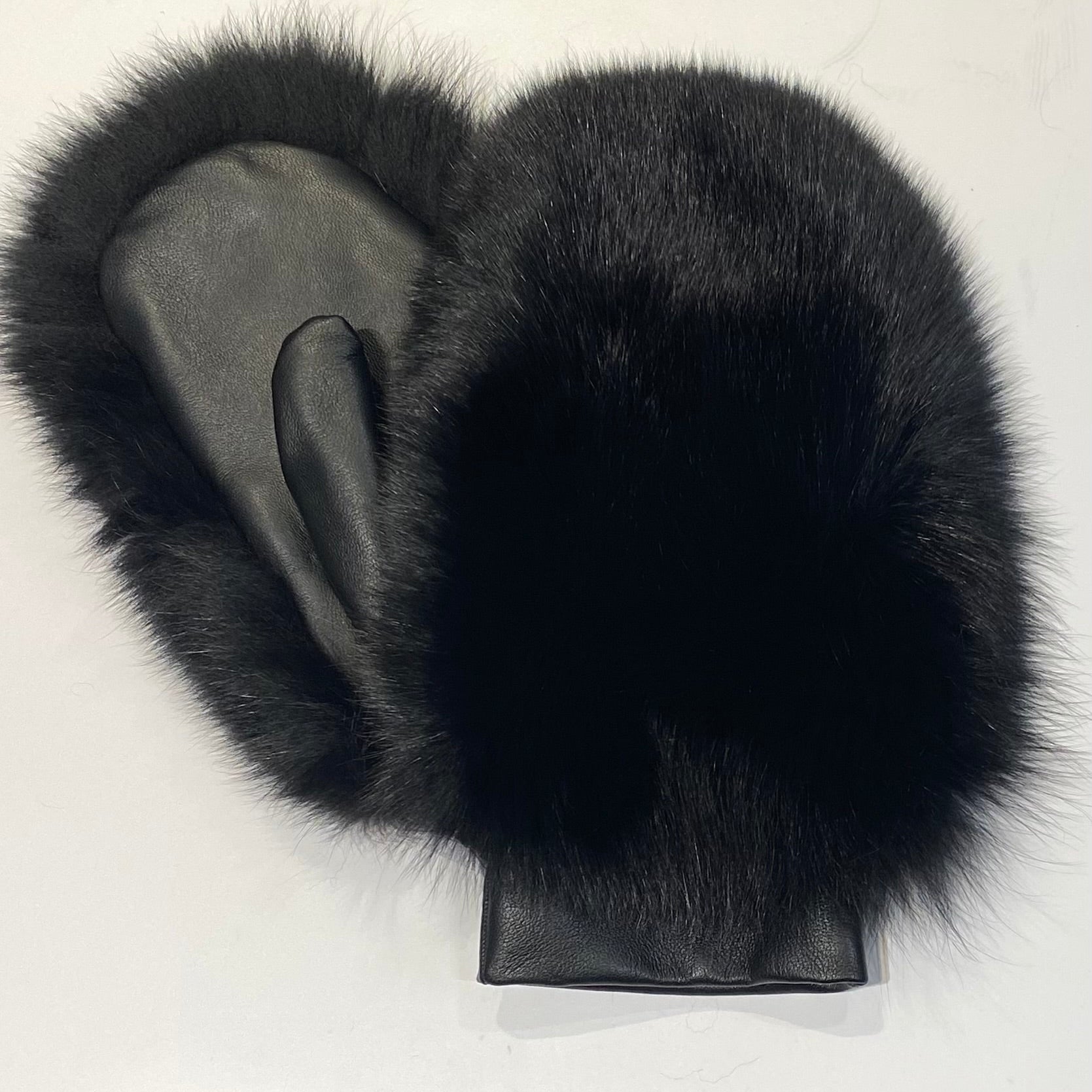 FOX FUR GLOVES