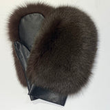 FOX FUR GLOVES