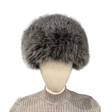FOX FUR PILLBOX HAT