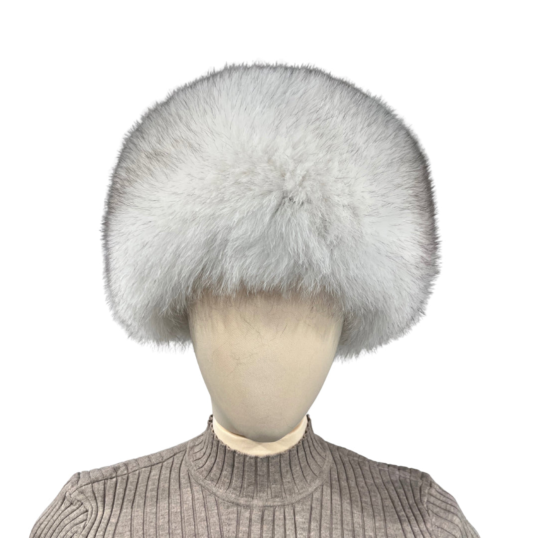 FOX FUR PILLBOX HAT
