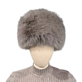FOX FUR PILLBOX HAT