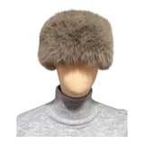 a fox fur har made in Finland from real bluefox fur sourced from Saga Furs 