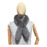 SHORT FOX FUR SCARF