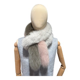 LONG FOX FUR SCARF