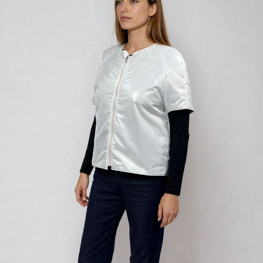 LIGHT PADDED SHORT SLEEVE JACKET