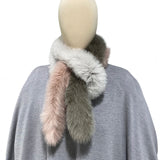 LONG FOX FUR SCARF