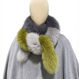 LONG FOX FUR SCARF