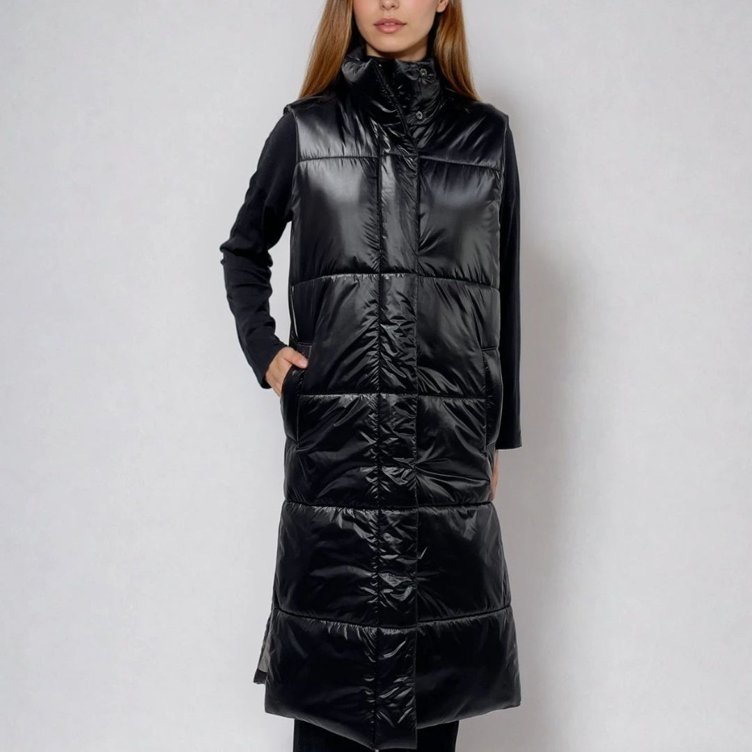 PUFFER VEST, LONG