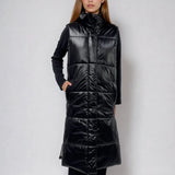 PUFFER VEST, LONG