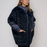 REVERSIBLE FUR COAT