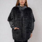 REVERSIBLE FUR COAT