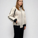 SHEARLING BOMBER JACKET