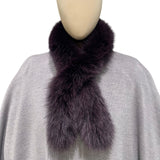 SHORT FOX FUR SCARF