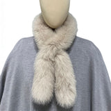 SHORT FOX FUR SCARF