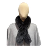 SHORT FOX FUR SCARF