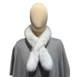 SHORT FOX FUR SCARF