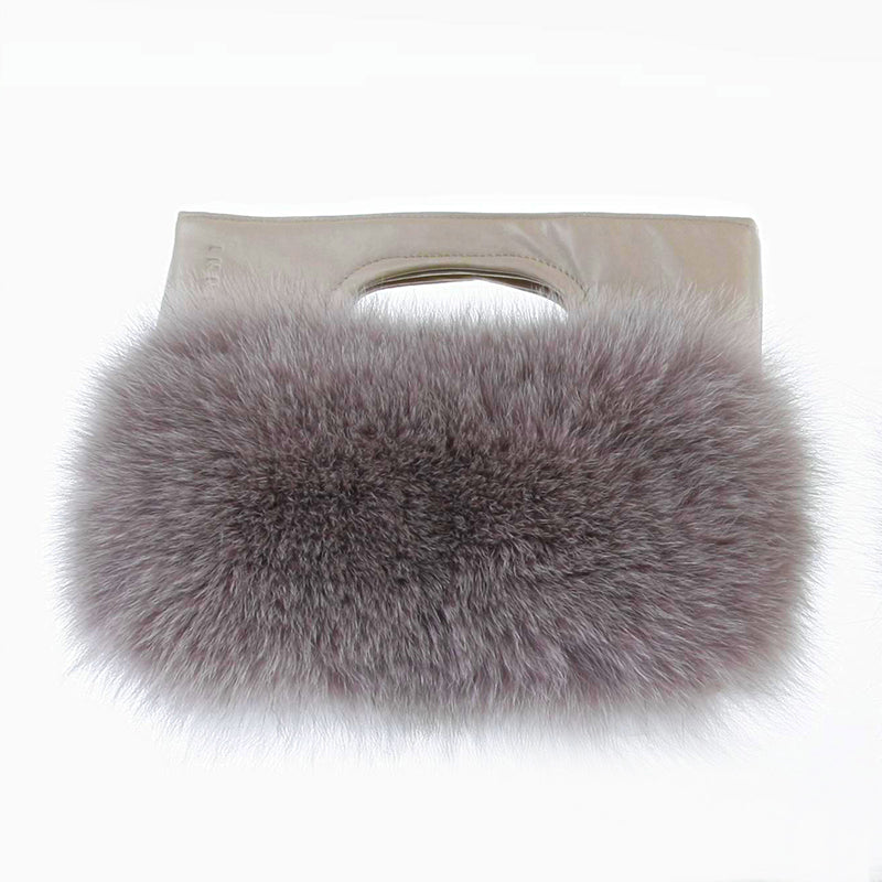 Premium quality fox fur bag