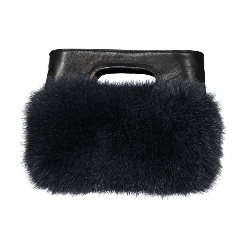 black Fur bag
