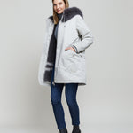 Fox fur parka