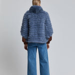 womens reversible bomber-style jacket,