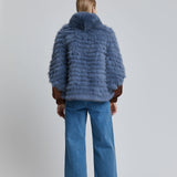 womens reversible bomber-style jacket,