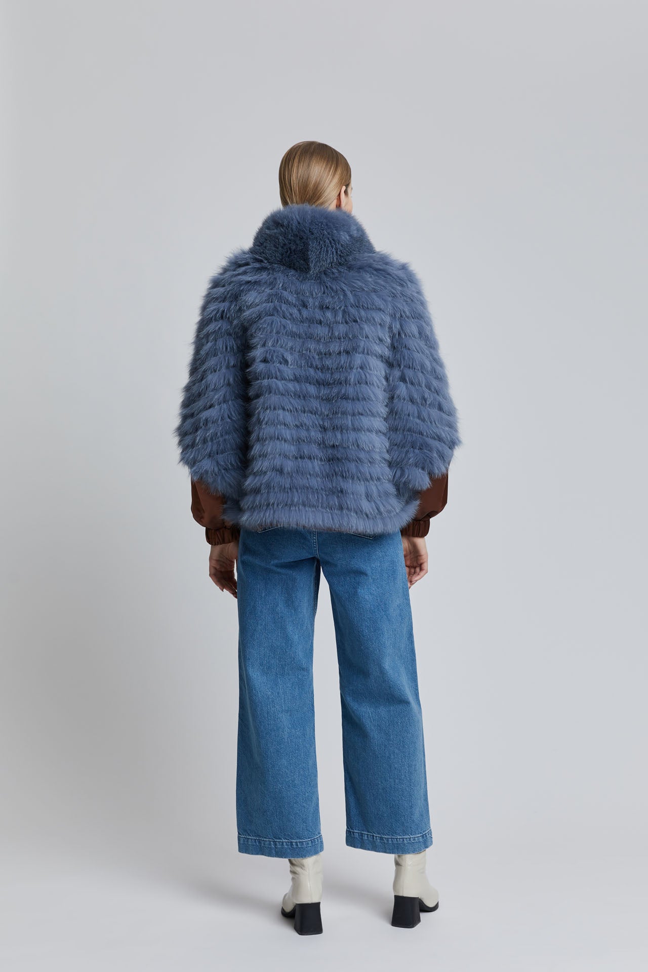 womens reversible bomber-style jacket,