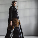 Women's fox fur vest