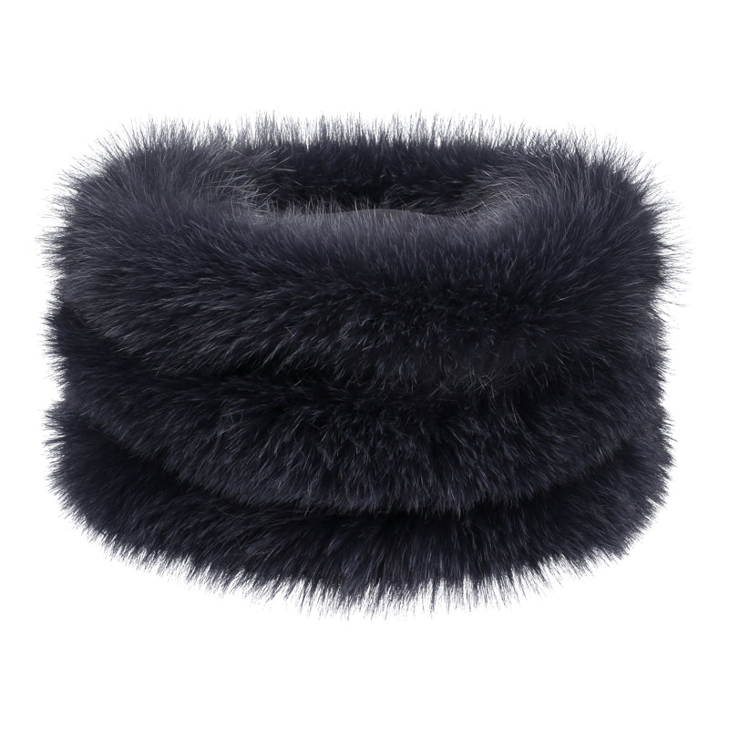 Premium quality black fur hat