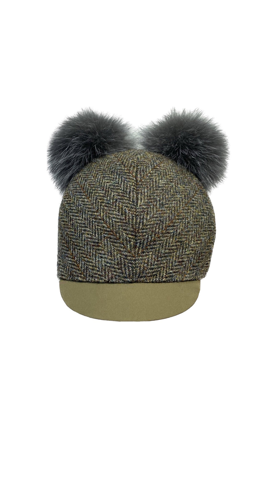 Hat made from Harris tweed